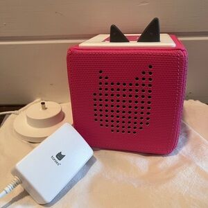 Pink Tonie Box with Charger